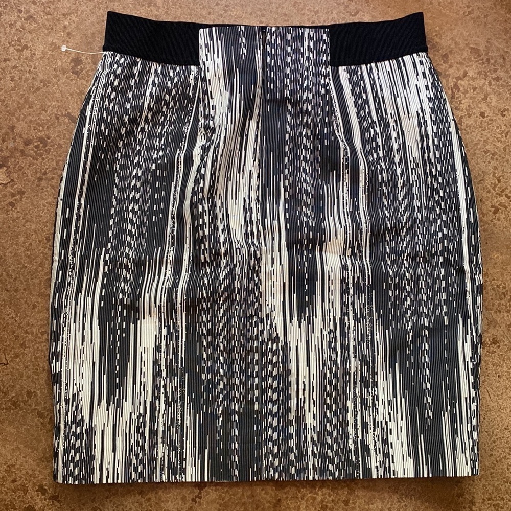 ANN‎ Taylor ribbed abstract tapestry lined mini skirt - Picture 5 of 7